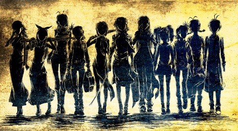 アイドルマスターより765プロ全員集合系イラスト　50枚 24