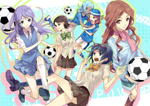 イナズマイレブン女性キャラのイラスト　50枚 36