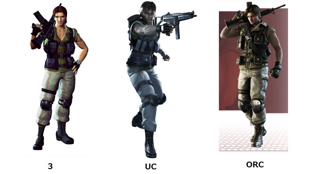 16周年記念 バイオハザードシリーズのキャラクター比較 ゲームの画像まとめブログ