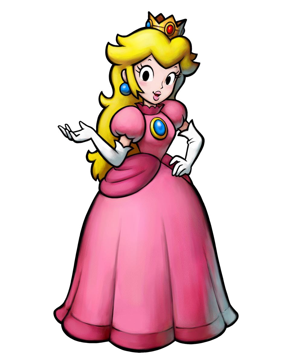ゲームの画像まとめブログ : マリオシリーズよりピーチ姫の画像