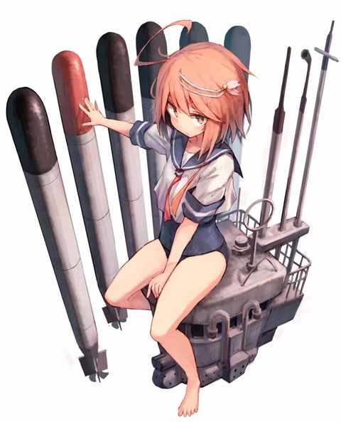 伊58と魚雷-27