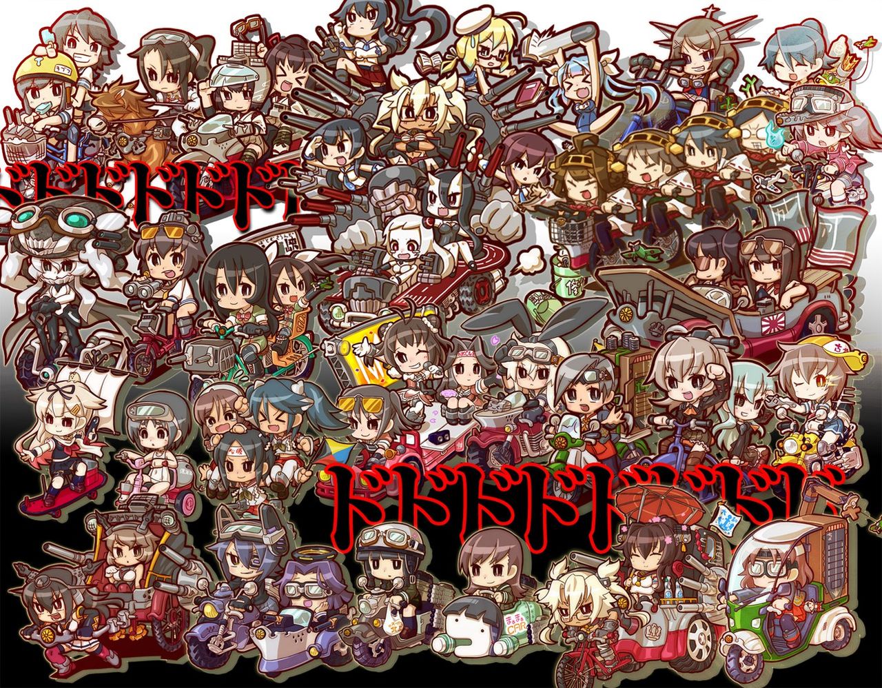 2周年記念 艦隊これくしょんの全員集合画像 50枚 艦これ画像まとめブログ