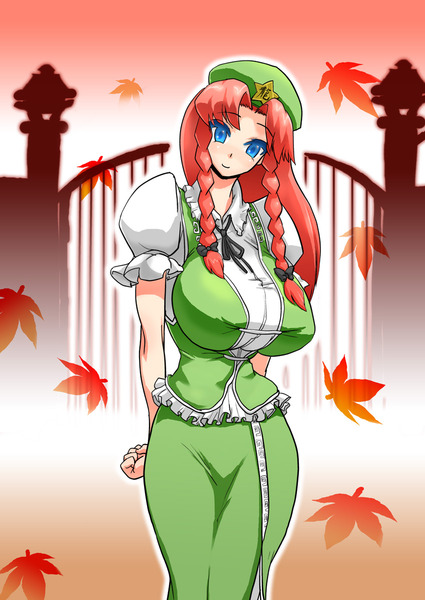 紅美鈴と門-21