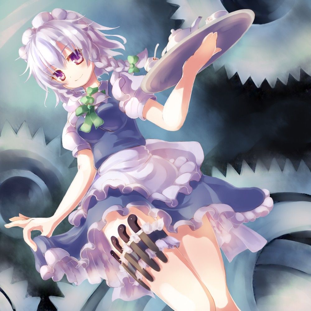 6月10日は時の記念日 十六夜咲夜とホルスターの画像 50枚 東方画像まとめブログ2