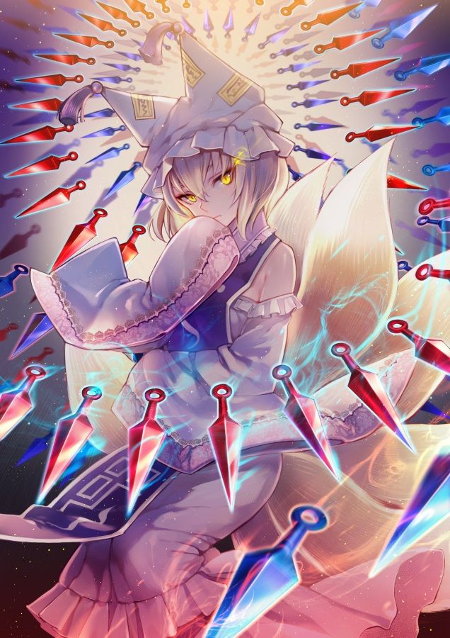 アニメ画像について 驚くばかり八雲藍 イラスト