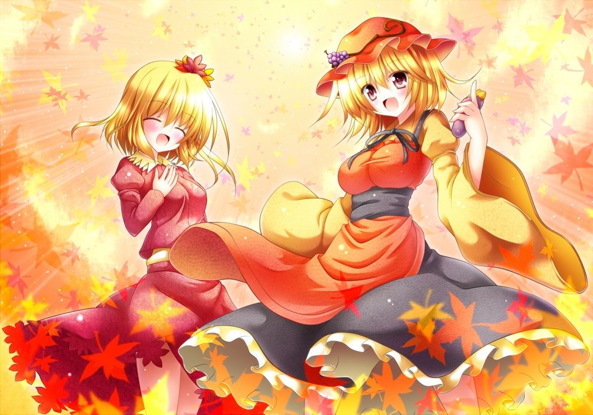 秋分の日 秋姉妹と秋の画像 17 50枚 東方画像まとめブログ2 秋分の日 秋姉妹と秋の画像 17 50枚 東方画像まとめブログ2