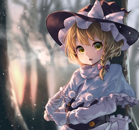 霧雨魔理沙と森-05