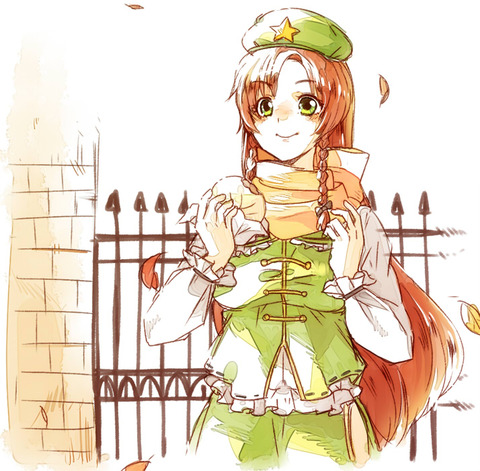 紅美鈴と門-06