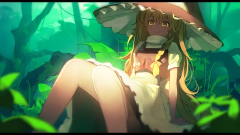 霧雨魔理沙と森-06