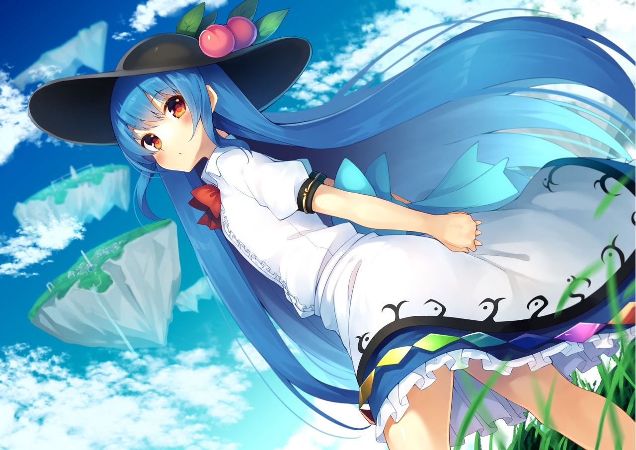 比那名居天子と空と雲の画像 50枚 東方画像まとめブログ2 比那名居天子と空と雲の画像 50枚 東方画像まとめブログ2