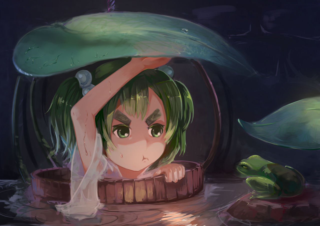 6月6日はカエルの日 東方キャラと蛙の画像 50枚 東方画像まとめブログ2