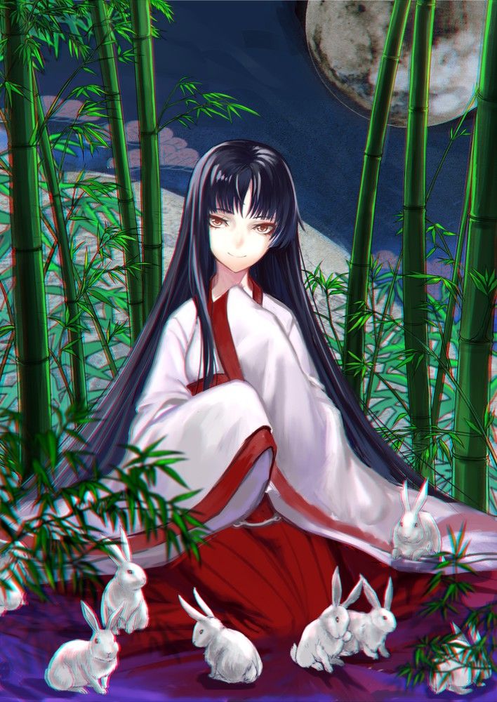 2月10日はニートの日 蓬莱山輝夜とウサギの画像 50枚 東方画像まとめブログ2 2月10日はニートの日 蓬莱山輝夜とウサギの画像 50枚 東方画像まとめブログ2