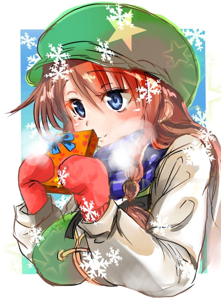 紅美鈴と冬服の画像 50枚 東方画像まとめブログ2