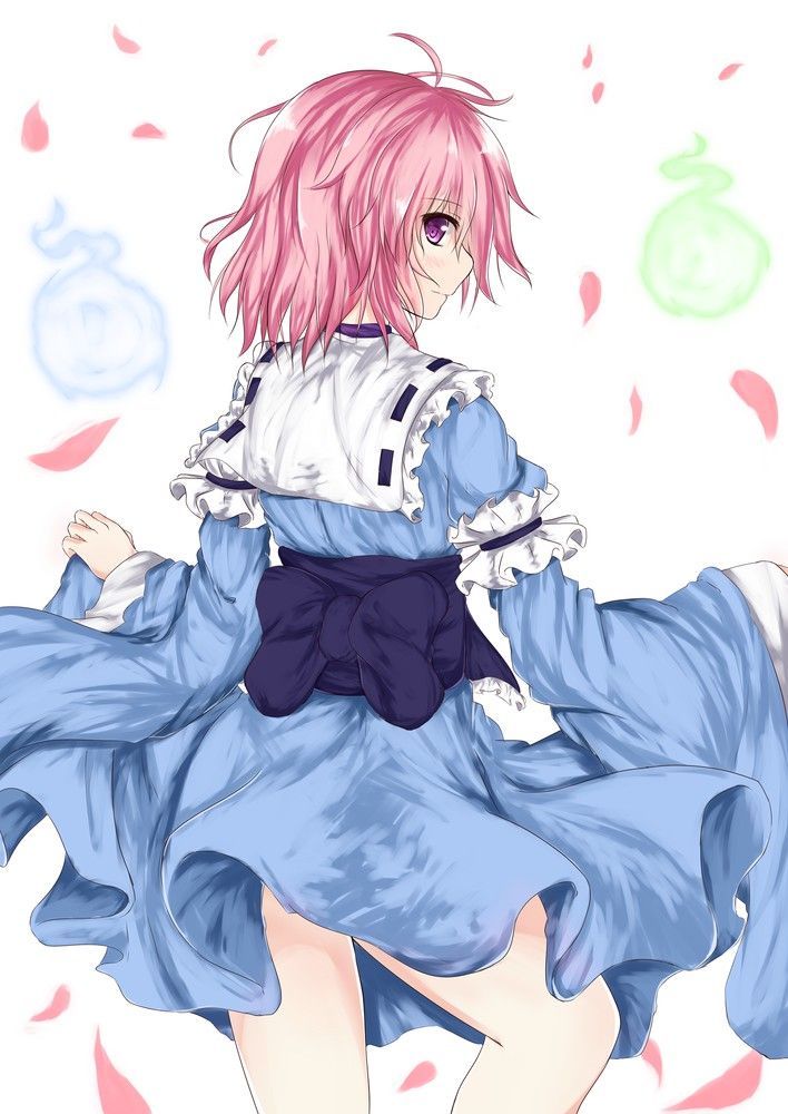 7月26日は幽霊の日 西行寺幽々子 帽子なし の画像 50枚 東方画像まとめブログ2