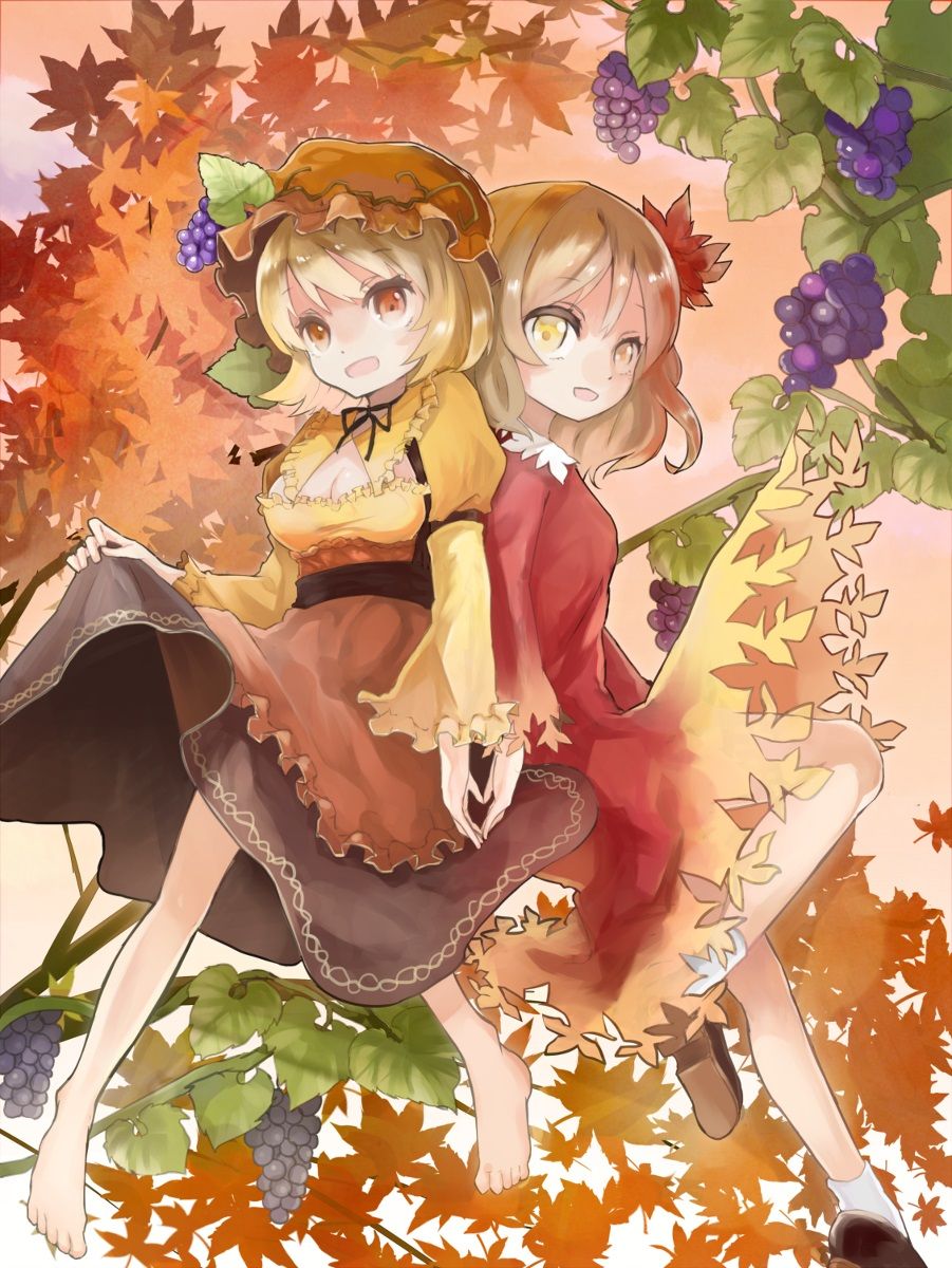 秋分の日 秋姉妹と秋の画像 18 50枚 東方画像まとめブログ2