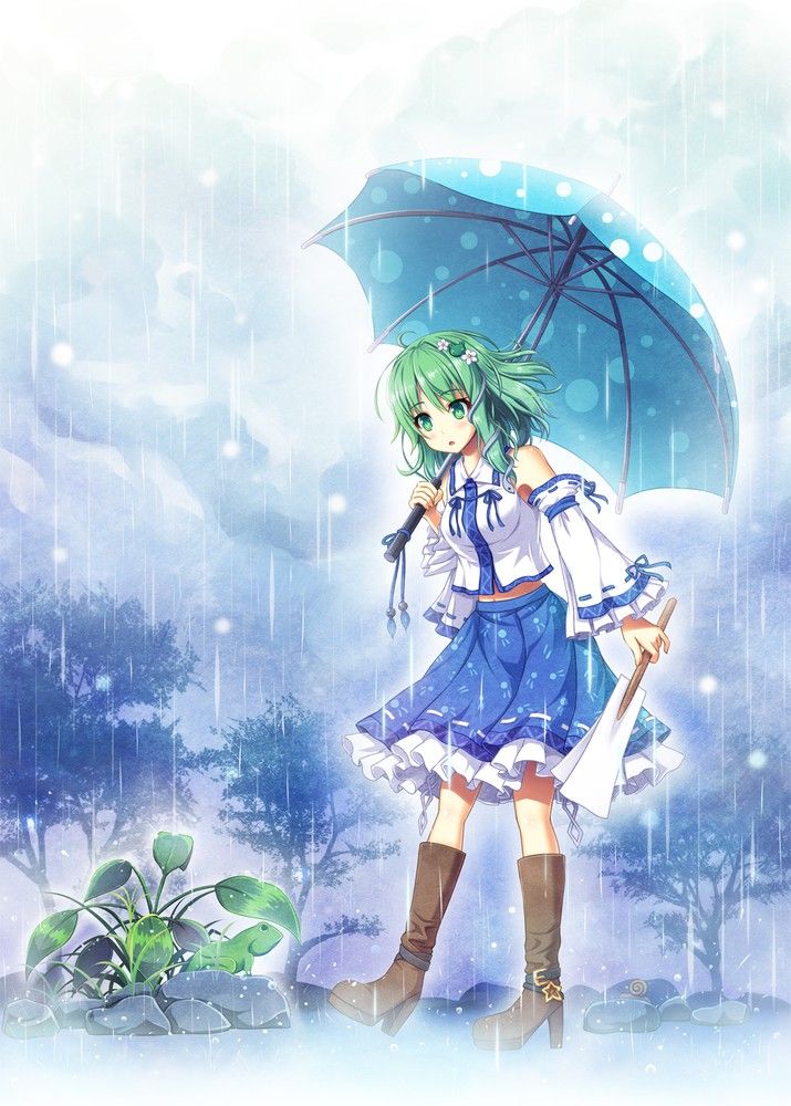 5月18日は東風谷の日 東風谷早苗 髪型チェンジ の画像 50枚 東方画像まとめブログ2