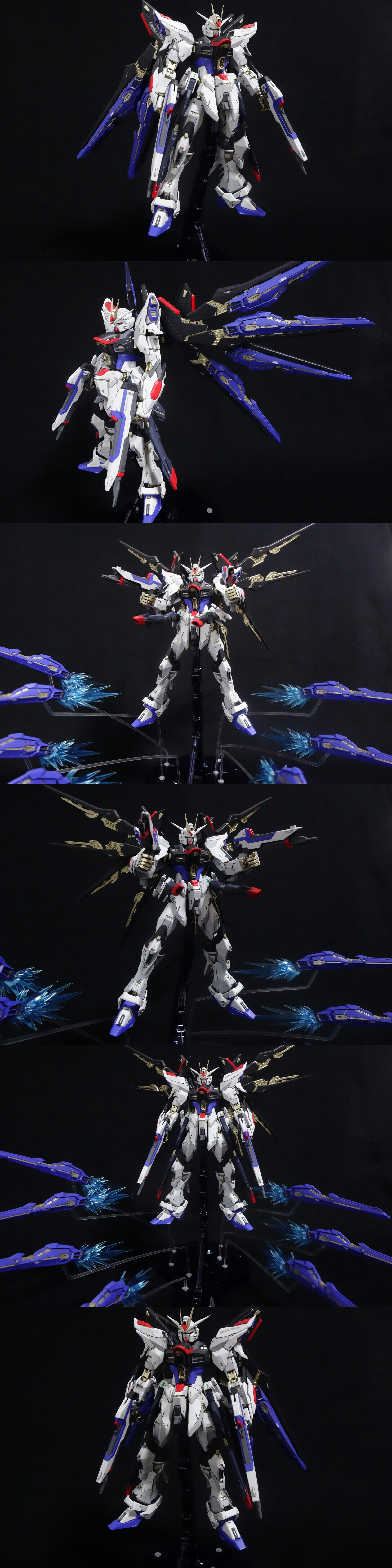 Mg 1 100 ストライク フリーダム ガンダム 徹底改修塗装済完成品 Evolvegundam模型製作所