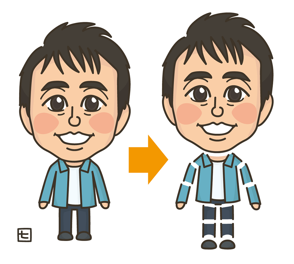 ココナラ 似顔絵イラスト 全身 ご注文いただきました でぐちななのお仕事ぶろぐ ココナラ 似顔絵イラスト 全身 ご注文いただきました でぐちななのお仕事ぶろぐ