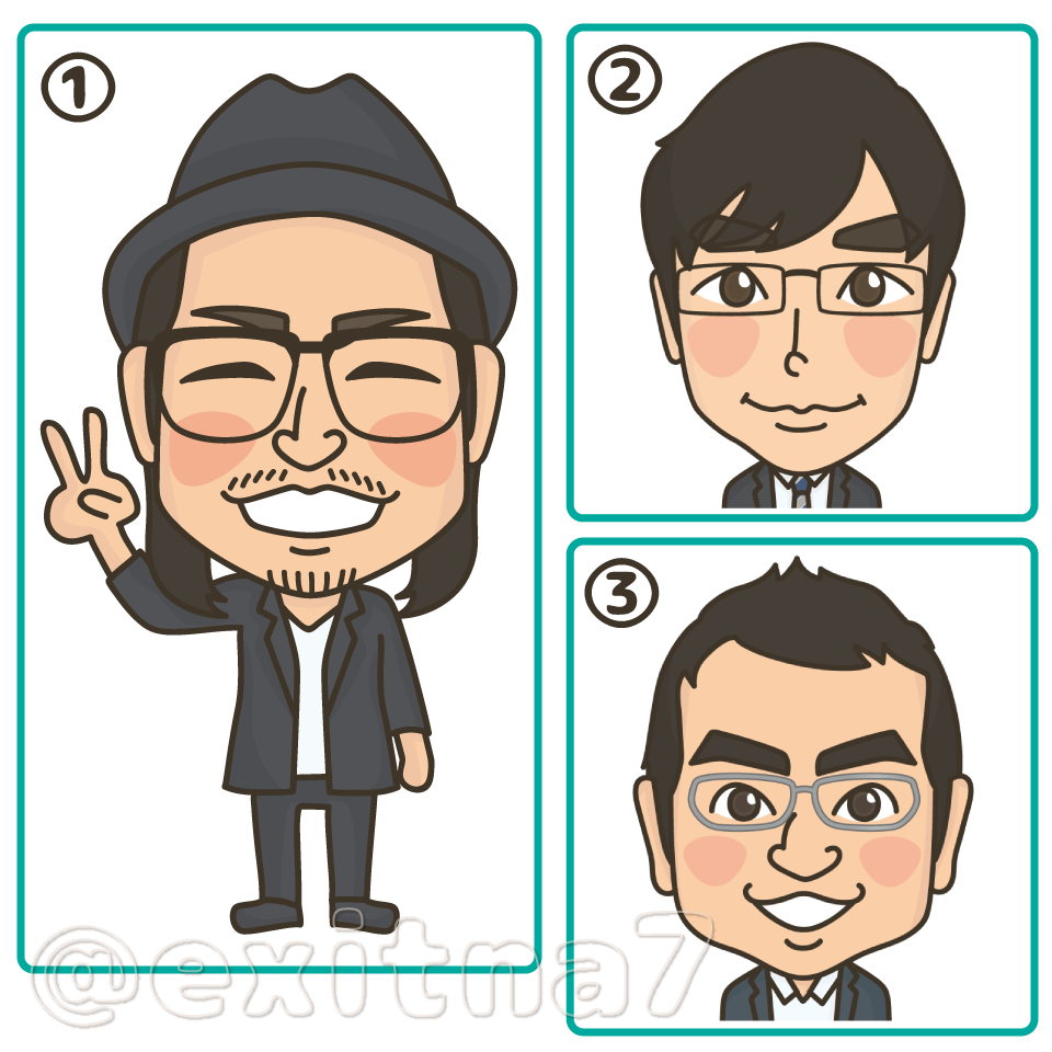 ココナラ キャラクター似顔絵ご注文いただきました でぐちななのお仕事ぶろぐ ココナラ キャラクター似顔絵ご注文いただきました でぐちななのお仕事ぶろぐ