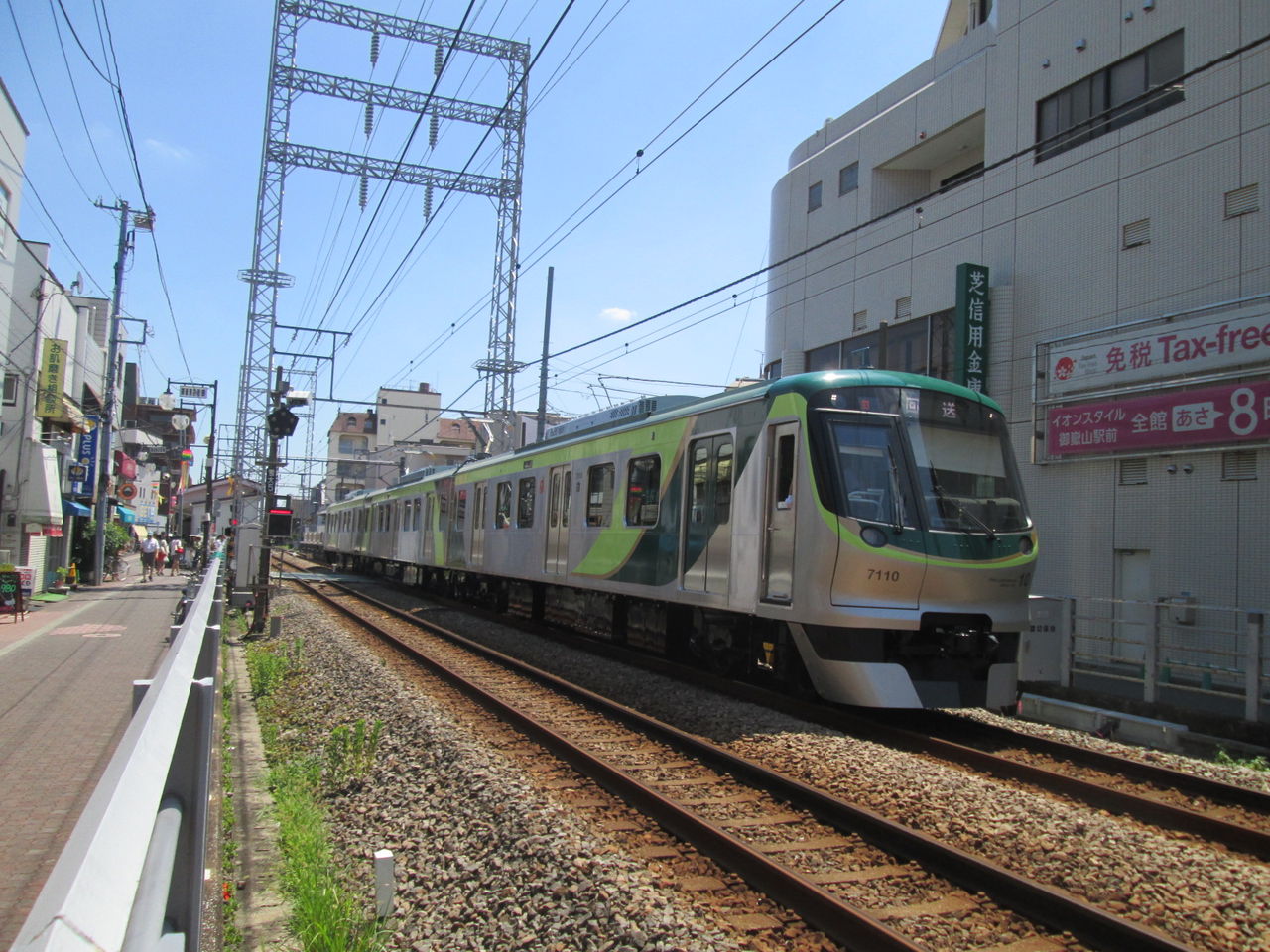 急行新丸子停車のてっちゃん街道！！！                exp__shin_maruko