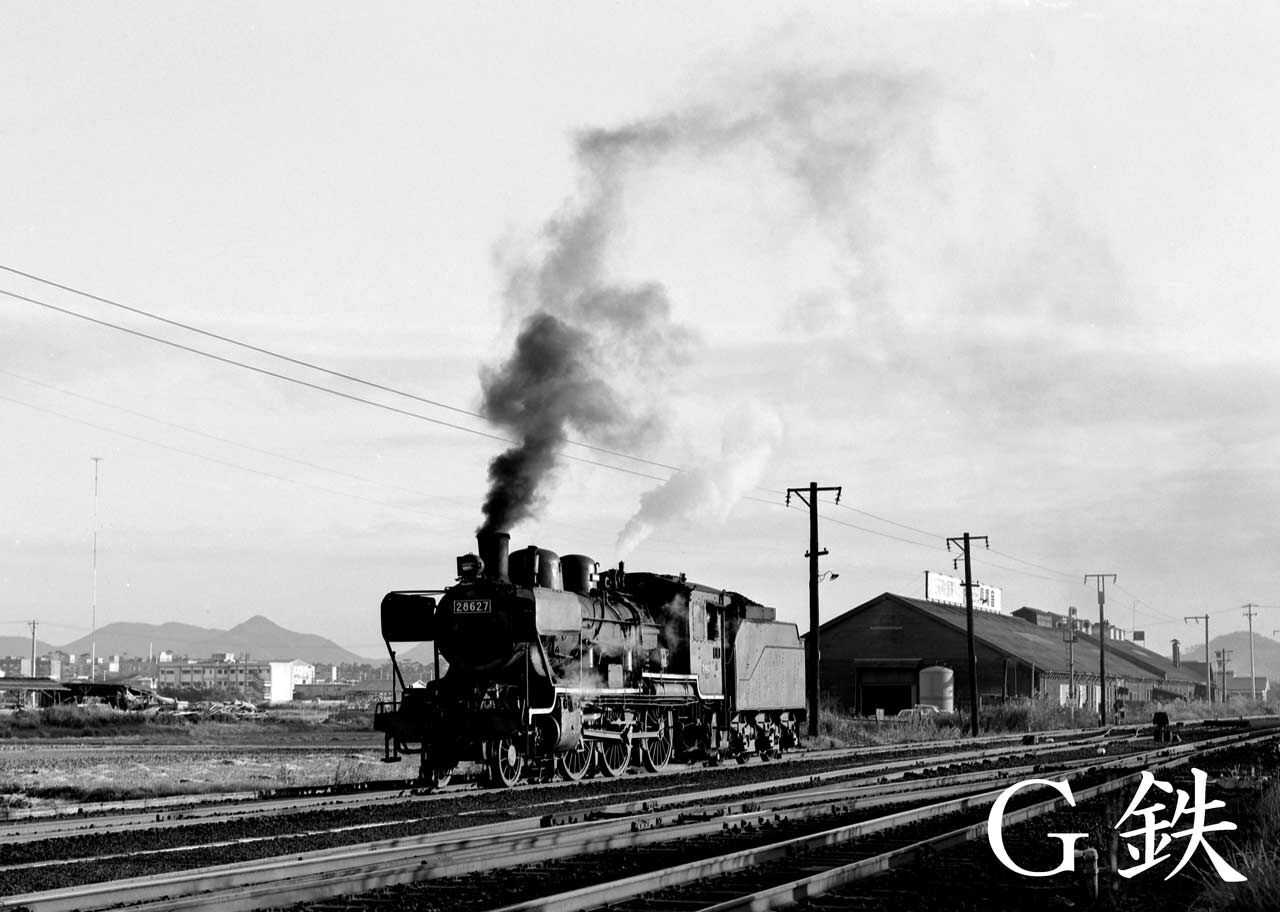 分鉄のハチロク備忘録 3輌の門鉄デフ装備機 日豊本線 南延岡機関区 : G