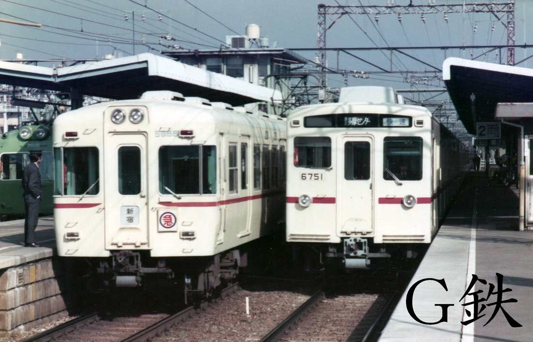 東京郊外の私鉄散歩 京王帝都電鉄 調布 1976年3月 : G鉄グラフィティ 東京郊外の私鉄散歩 京王帝都電鉄 調布 1976年3月 : G鉄グラフィティ