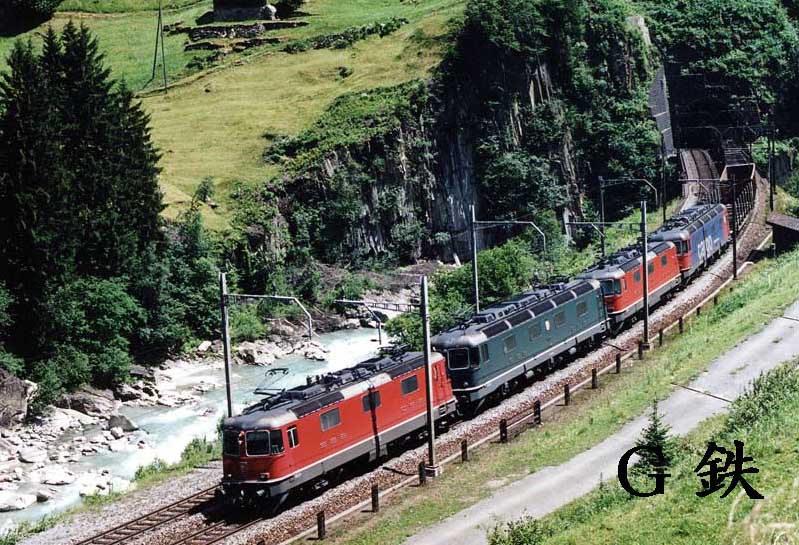 SBB ゴッタルド 2003年 ワッセン Re420 Re620 : G鉄グラフィティ SBB ゴッタルド 2003年 ワッセン Re420 Re620 : G鉄グラフィティ