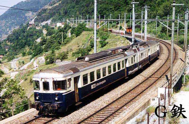 BLS ホーテン ゴッペンシュタイン 2002年6月 : G鉄グラフィティ BLS ホーテン ゴッペンシュタイン 2002年6月 : G鉄グラフィティ