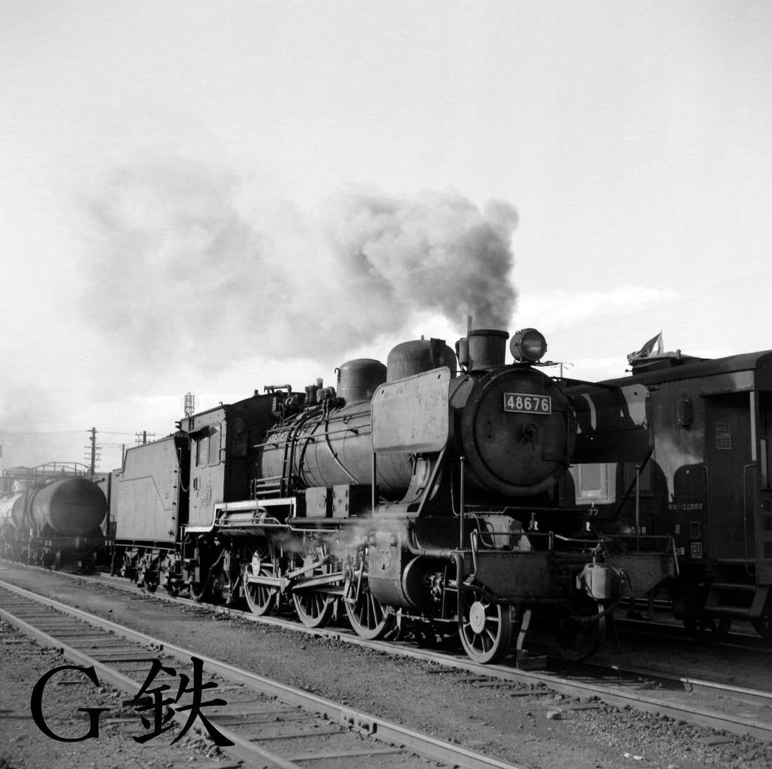 分鉄のハチロク備忘録 3輌の門鉄デフ装備機 日豊本線 南延岡機関区 : G