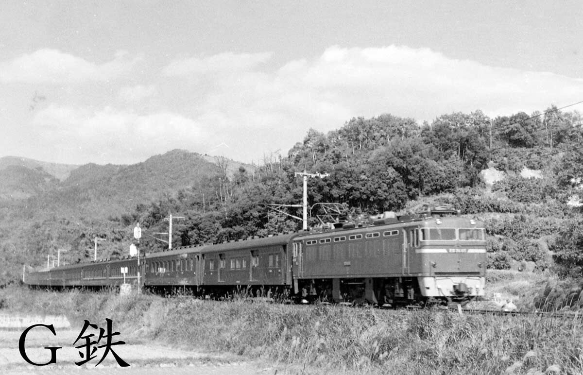 ED76牽引急行日南3号の思い出 その2 日豊本線 下ノ江 臼杵 1974年11月
