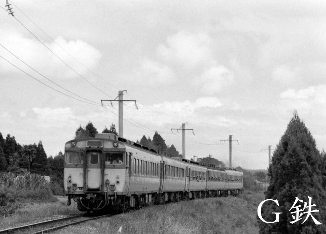 DF50554牽引貨物列車 日豊本線 日向沓掛 1978年8月 : G鉄グラフィティ
