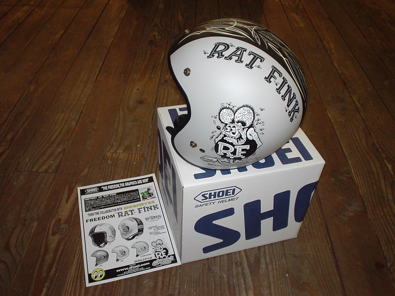 ムーンアイズ ラットフィンク ジェットヘルメット RAT FINK ジェット