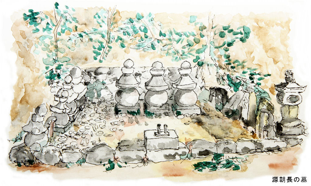 源朝長の墓_for Blog