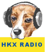 Momo holding sign board-HKX Radio