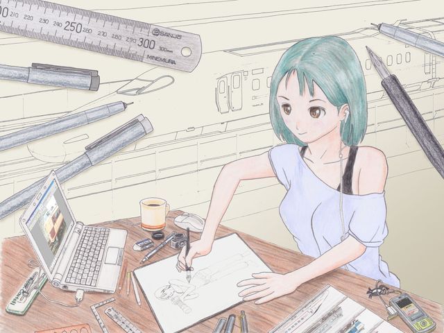 イラスト 787 Tsubameのきまぐれブログ