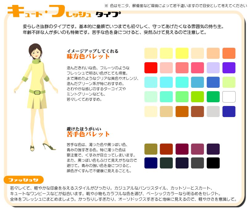 自分のパーソナルカラー つばきの情熱大陸