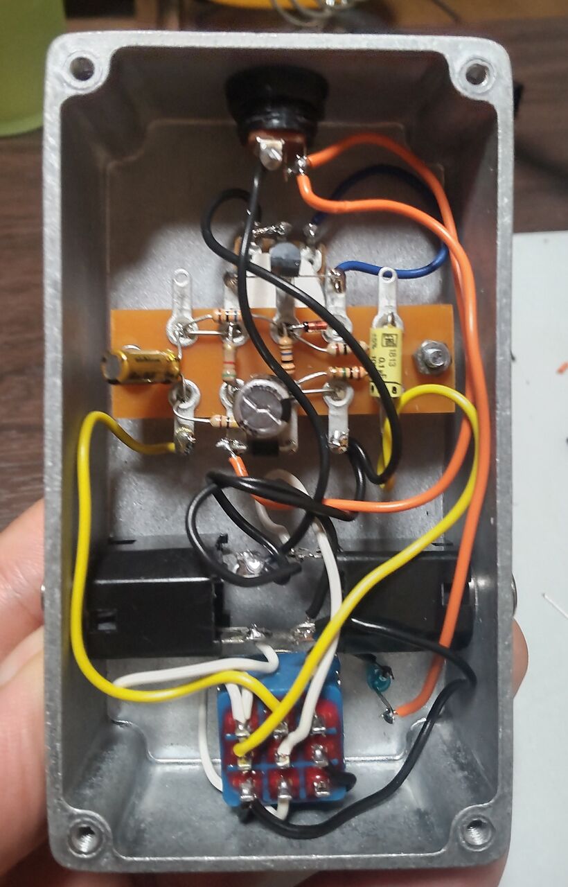 Super Hard On Clone ラグ板 ヴィンテージパーツ super hard on 18v仕様 リベンジ : エフェクターMOD日誌など