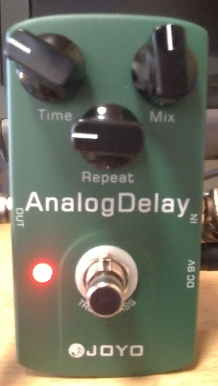 Joyo jf-33 analog delay レビュー : エフェクターMOD日誌など