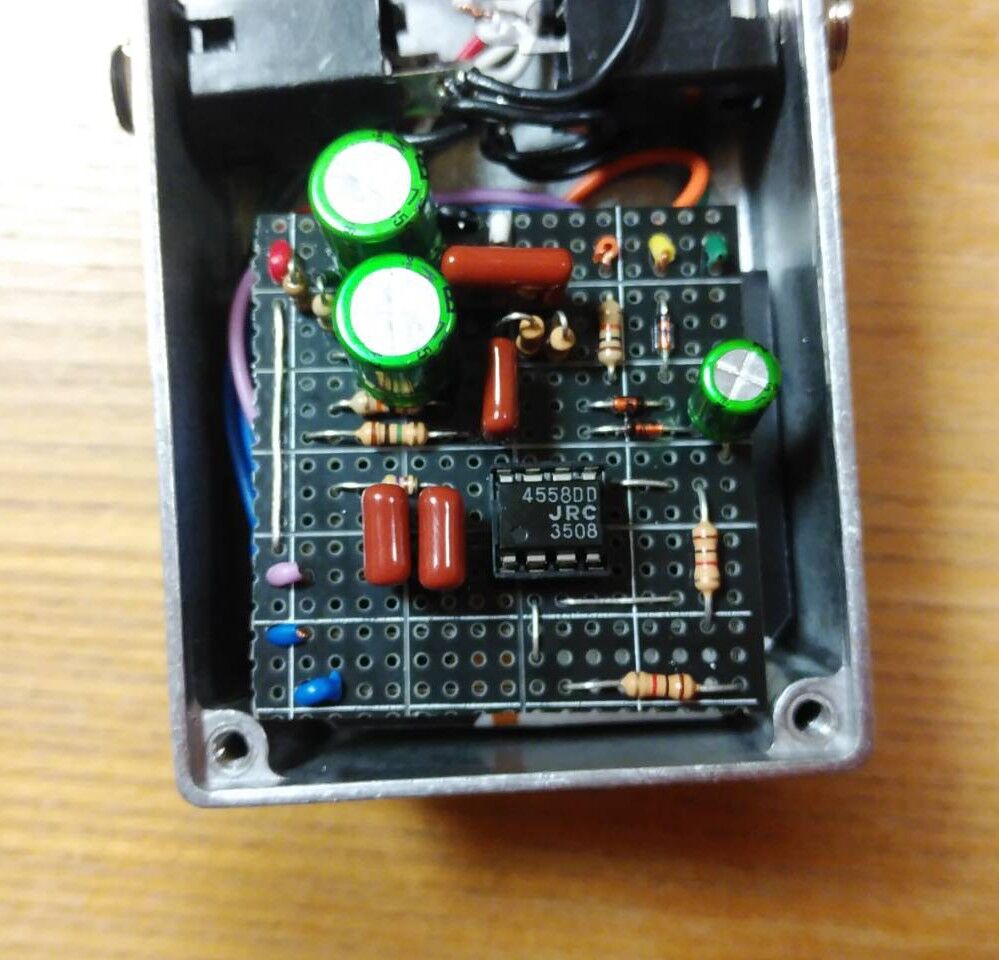 Lovepedal Eternity Clone 作成 : エフェクターMOD日誌など Lovepedal Eternity Clone 作成 : エフェクターMOD日誌など