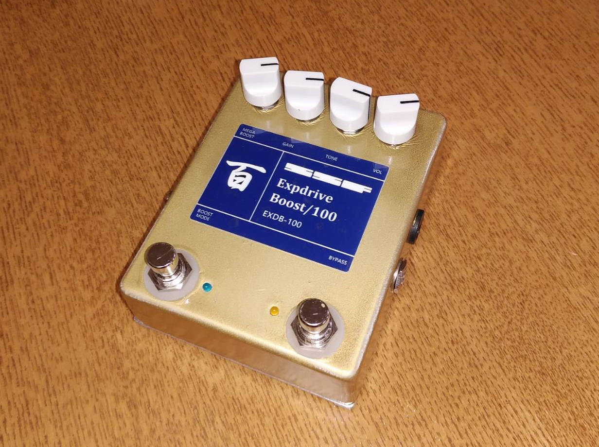 ModTonHigh Gainer ディストーション 動作確認済 Light gain distortion 作成 : エフェクターMOD日誌など