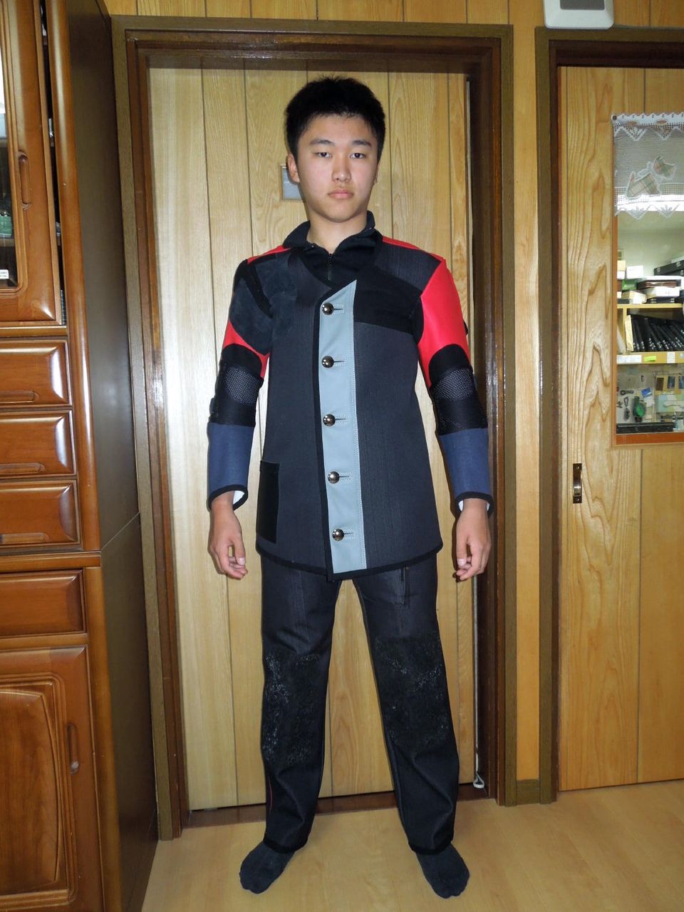 ライフル射撃 コート ジャケット ズボン マークスマン 男性用