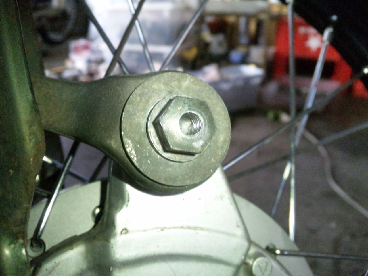 1号フロントサス強化 カブ ピース