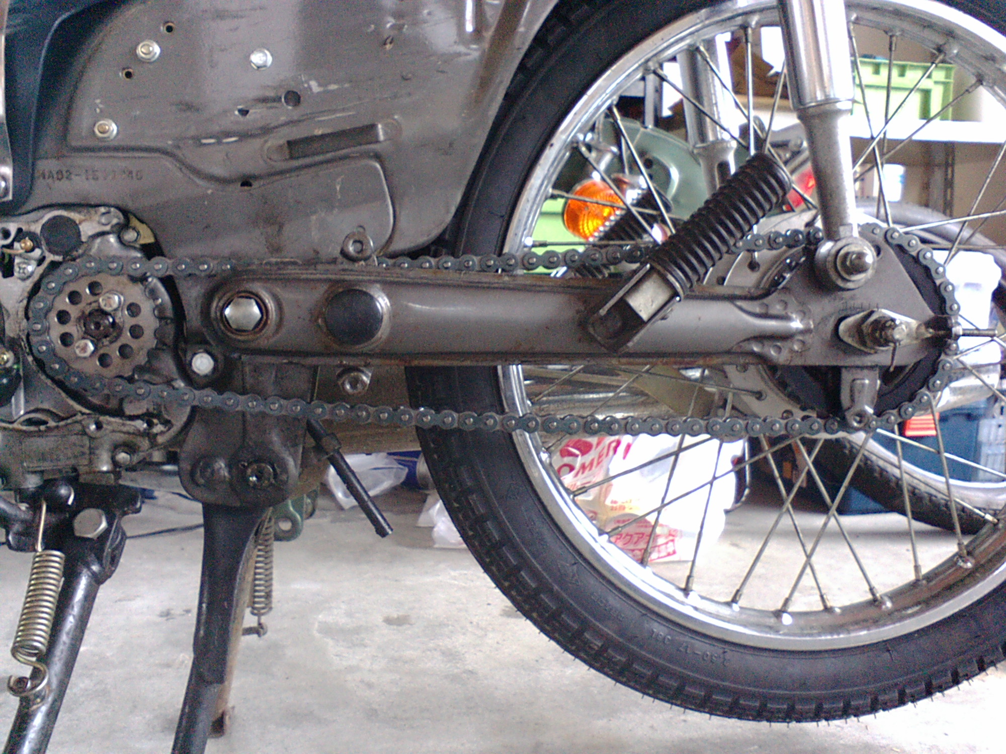 カブ2号ハイギアード化 : カブ＆ピース！