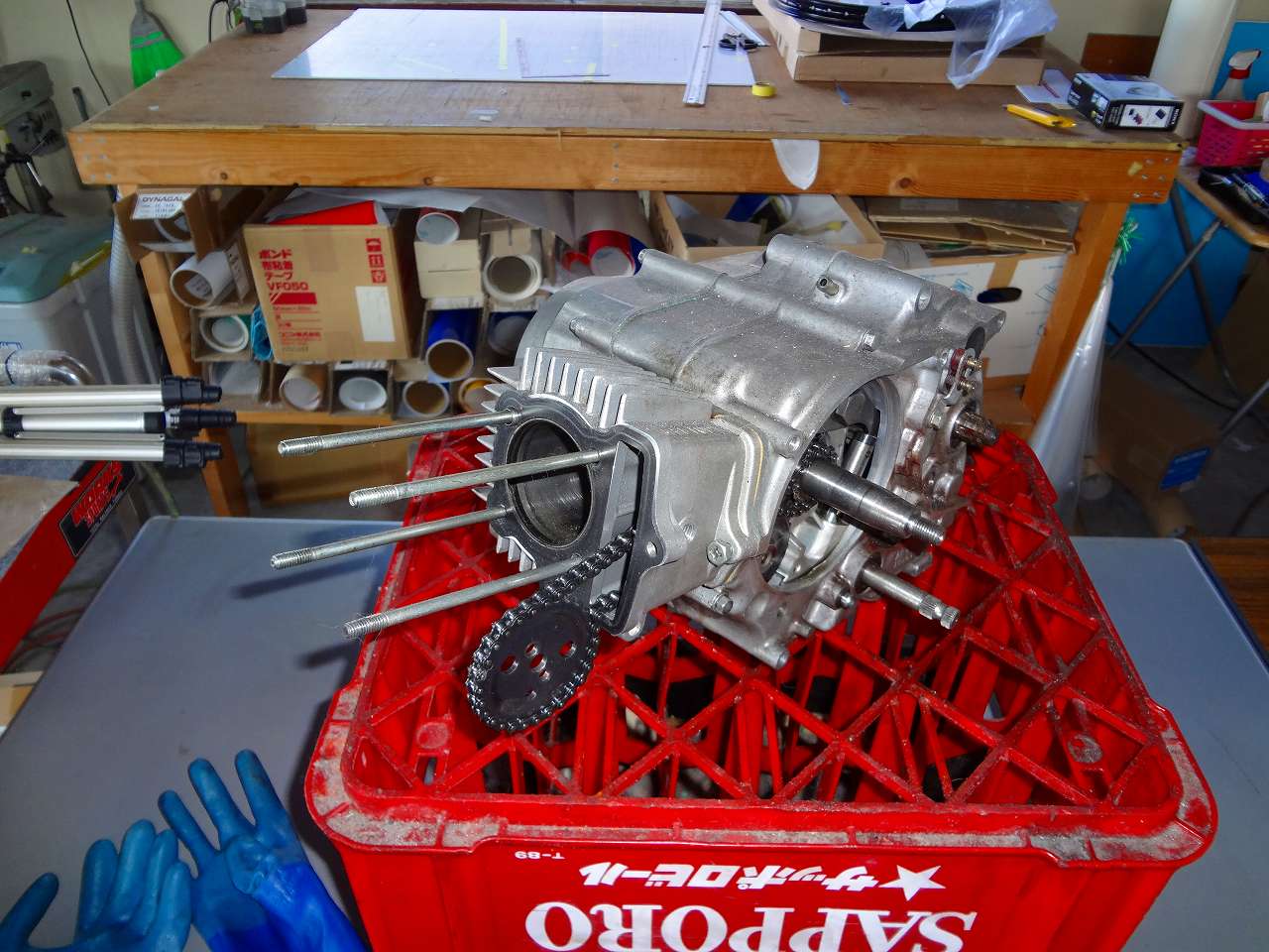 横型エンジン　12V JUNインターナショナルボアアップキット 横型エンジン12V JUNインターナショナルボアアップキット