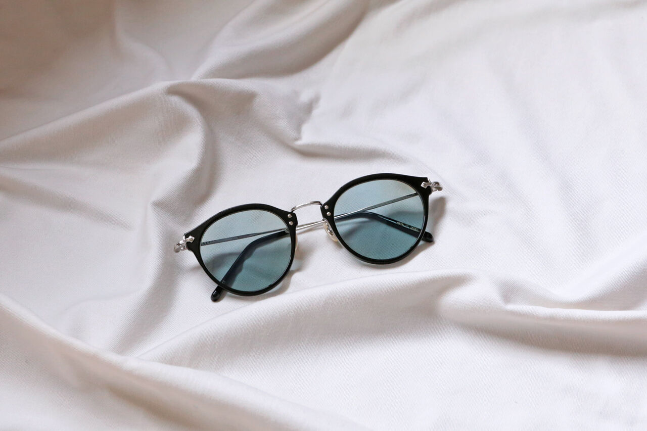 美品 EYEVAN E-0505 SUN PBK 49 サングラス b-ev-e0505sun-pbks-blue-49-1.