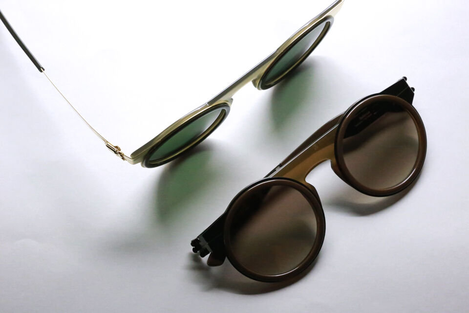 ic! berlin Sebastian サングラス 偏光レンズ ブラック