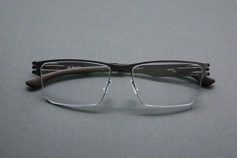 アイシーベルリン　Hania L ic!berlin 【中古品】 ic! berlin/アイシーベルリン/Hania L Black/フレーム（眼鏡