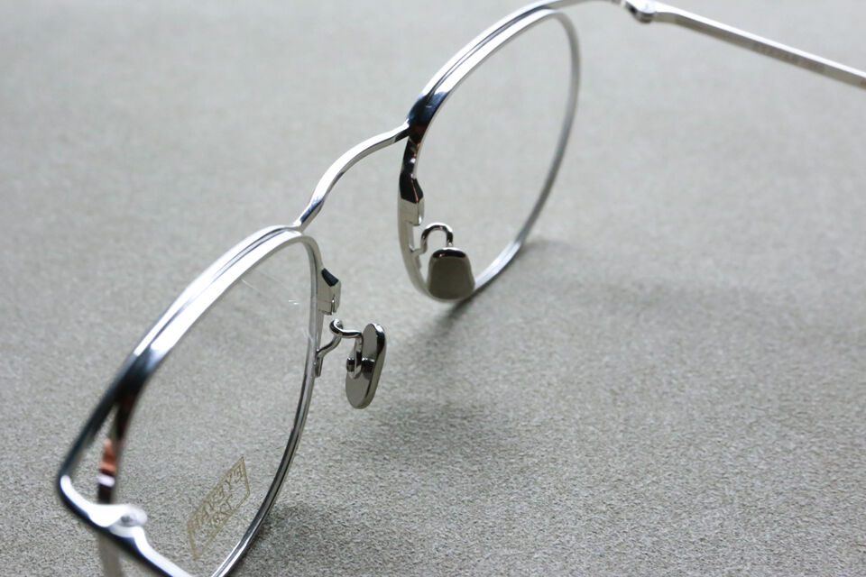 名作！】EYEVAN7285メガネ160カールトン人気シルバー純正サングラス