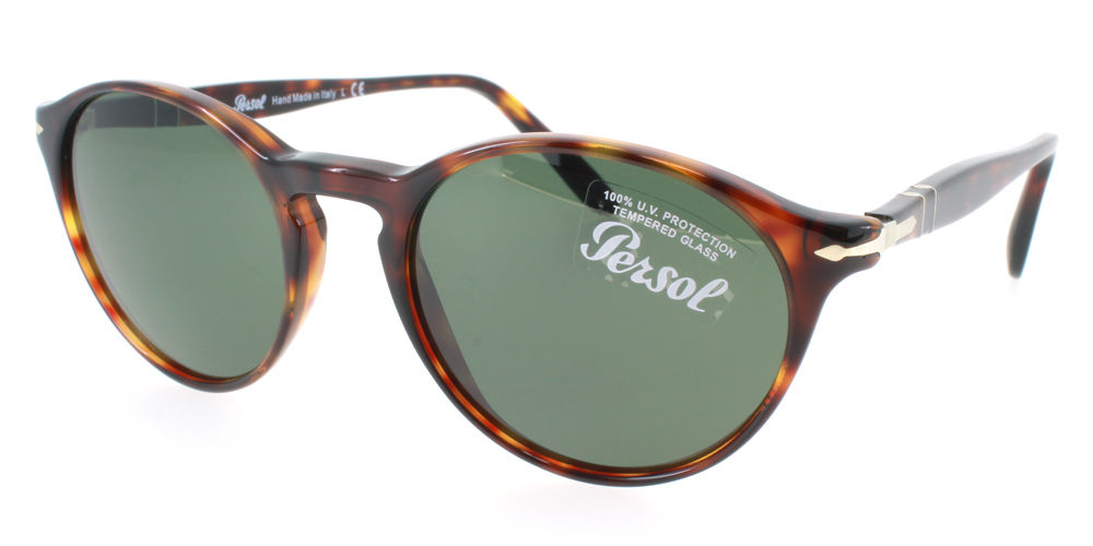 ★Persol ペルソール 3075-S 985/31 Reflex Edition 折り畳みコンビフレームサングラス 49□21 140 ブラウン系 Persol ペルソール 折りたたみ サングラス コンビネーション 3075-S 96