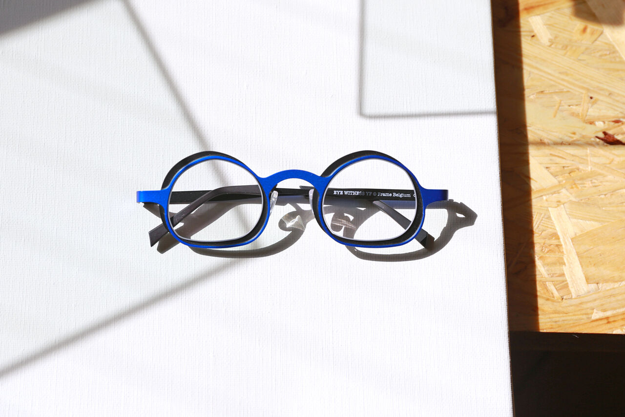 theo EYE WITNESS YF まるめがね ズレてるボストン Theo Eye Witness YD